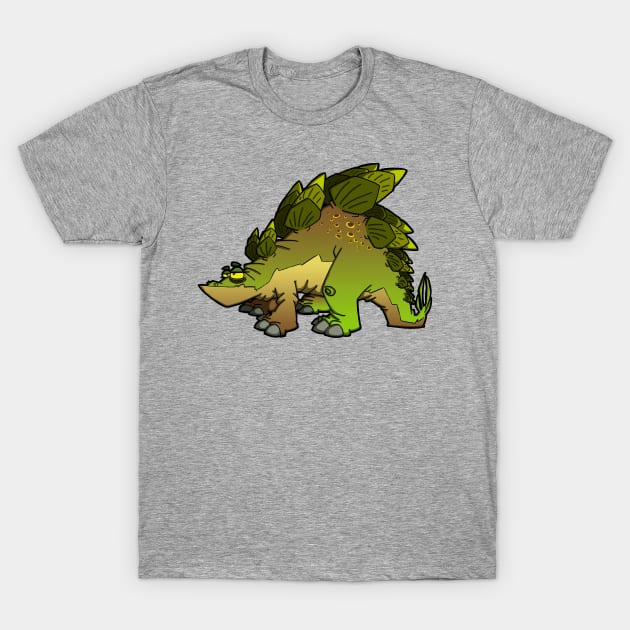 Stegosaurus T-Shirt by RichCameron